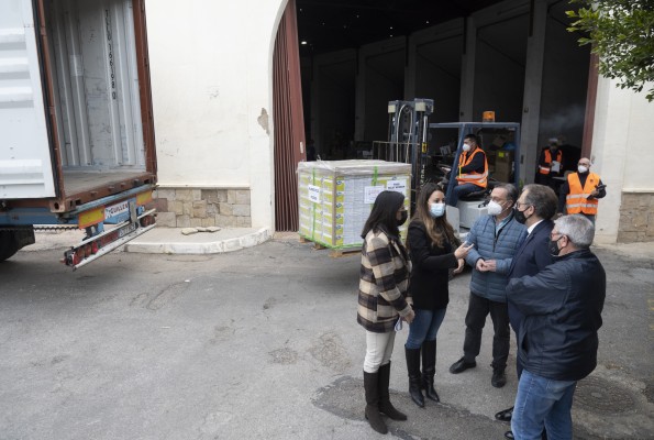 El Consell inicia un nuevo operativo de envío de ayuda humanitaria a Ucrania desde Castellón