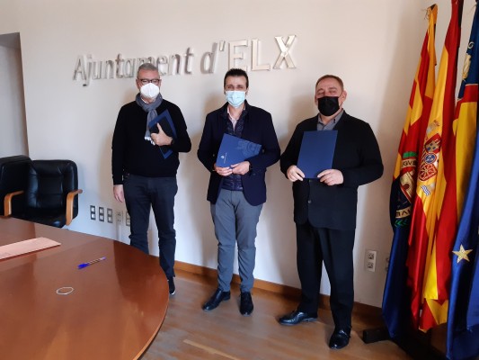 El CEEI Elche y el Ayuntamiento ilicitano firman un convenio para el 'Plan de reactivación empresarial' 