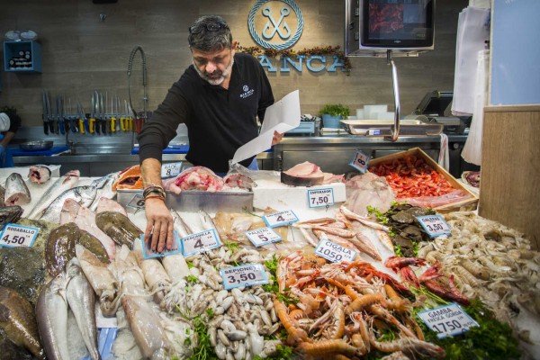 Lujuria marina en el Mercado del Cabanyal 