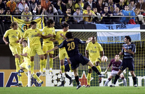 Desigual resultado del Villarreal en sus dos anteriores cuartos de Champions
