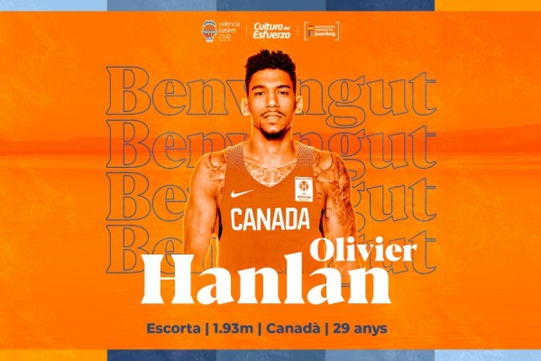 Valencia Basket incorpora a Olivier Hanlan hasta final de temporada
