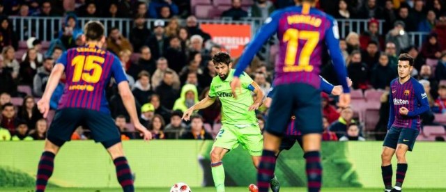 El Levante empató en la última visita del Barcelona y ganó en la anterior
