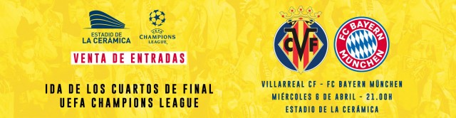El Villarreal agota todas las entradas ante el Bayern
