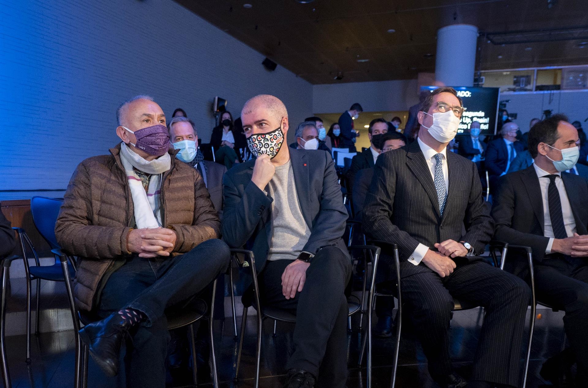 Garamendi rechaza ligar los salarios al IPC y Sordo y Álvarez avisan: no aceptarán devaluarlos