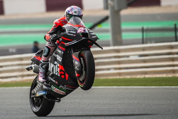 Aleix Espargaró y Aprilia se estrenan en Argentina