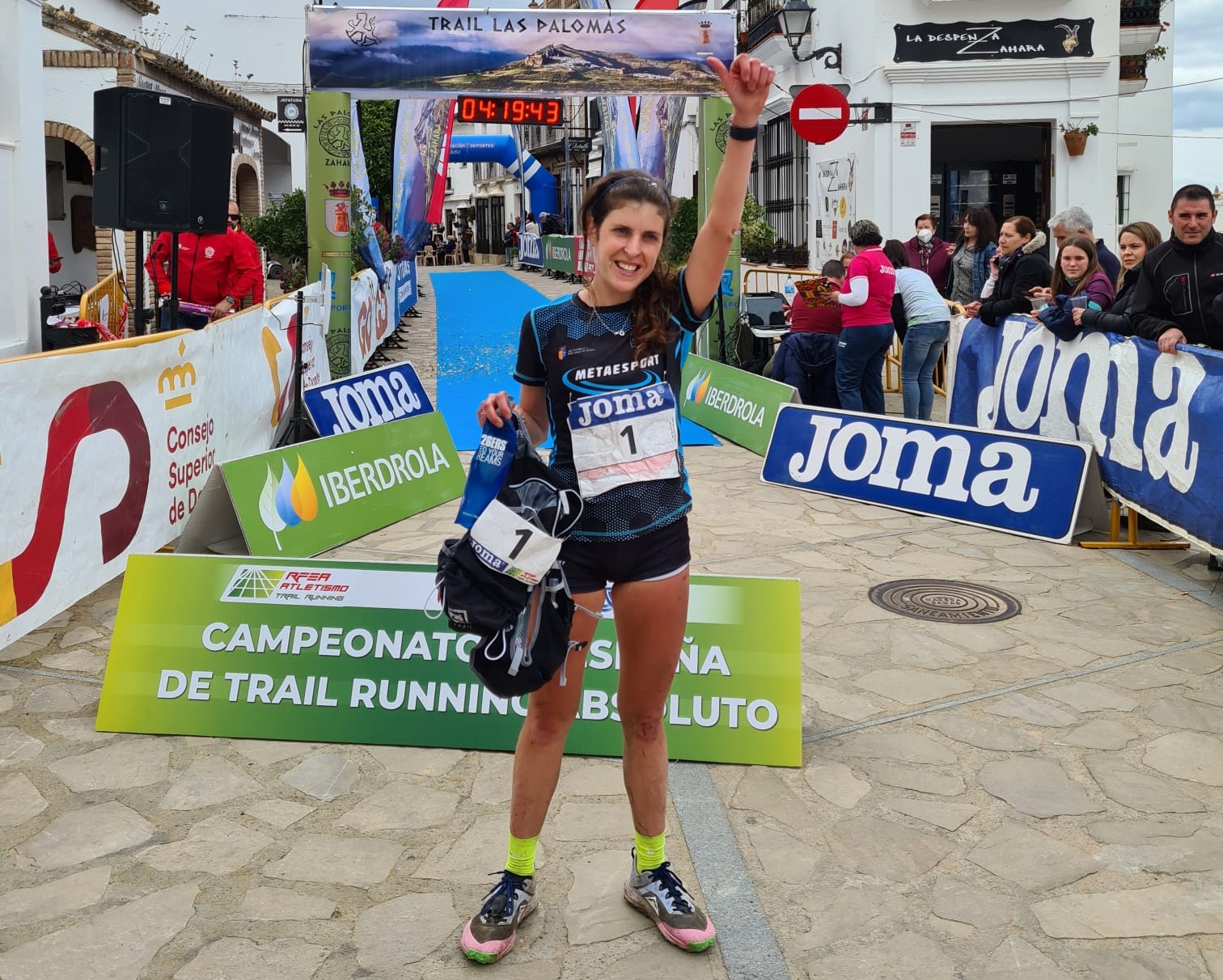 La castellonense Júlia Font arrasa en el Campeonato de España de trail running