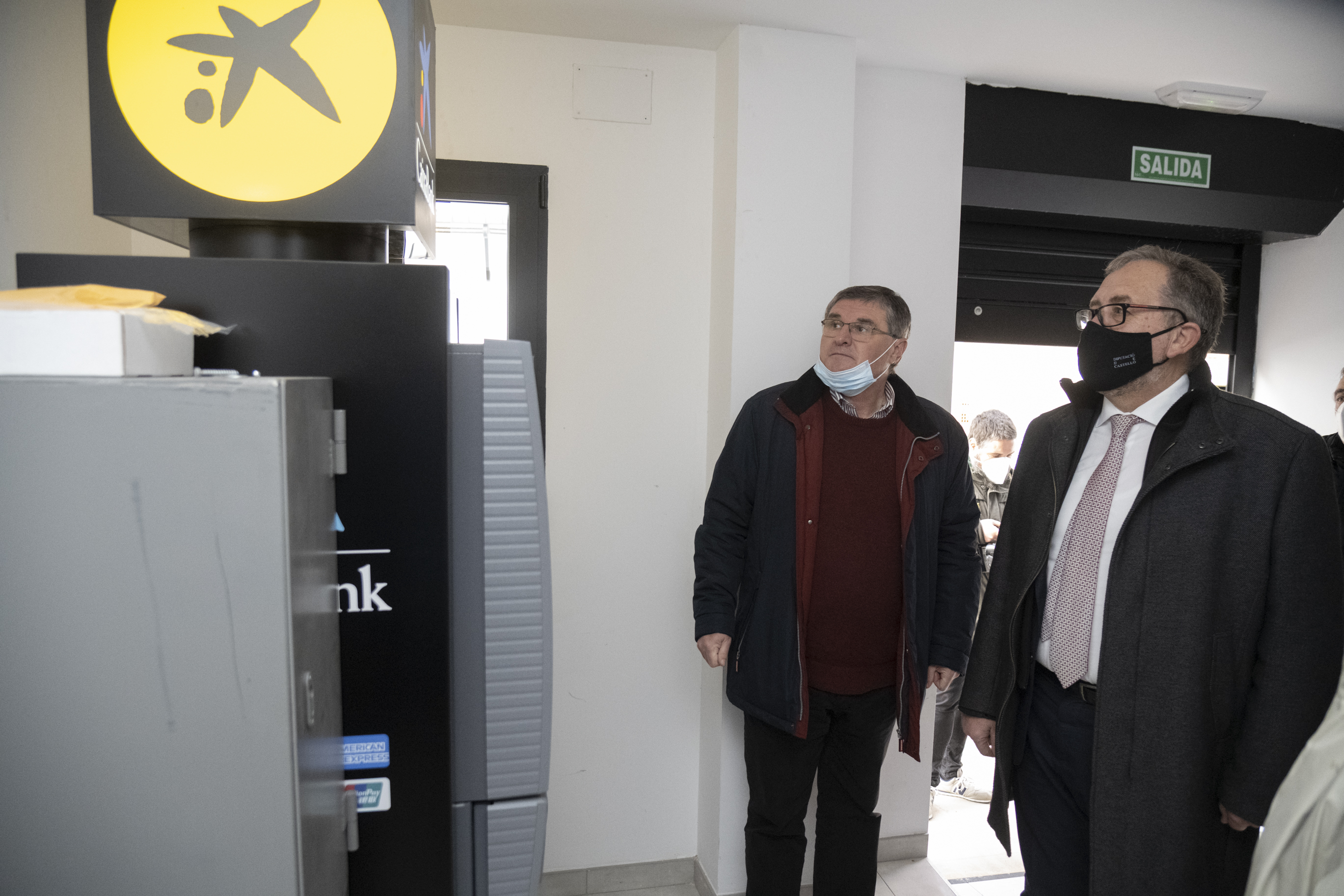 La Diputación informa de los cajeros automáticos que se van instalando por el interior