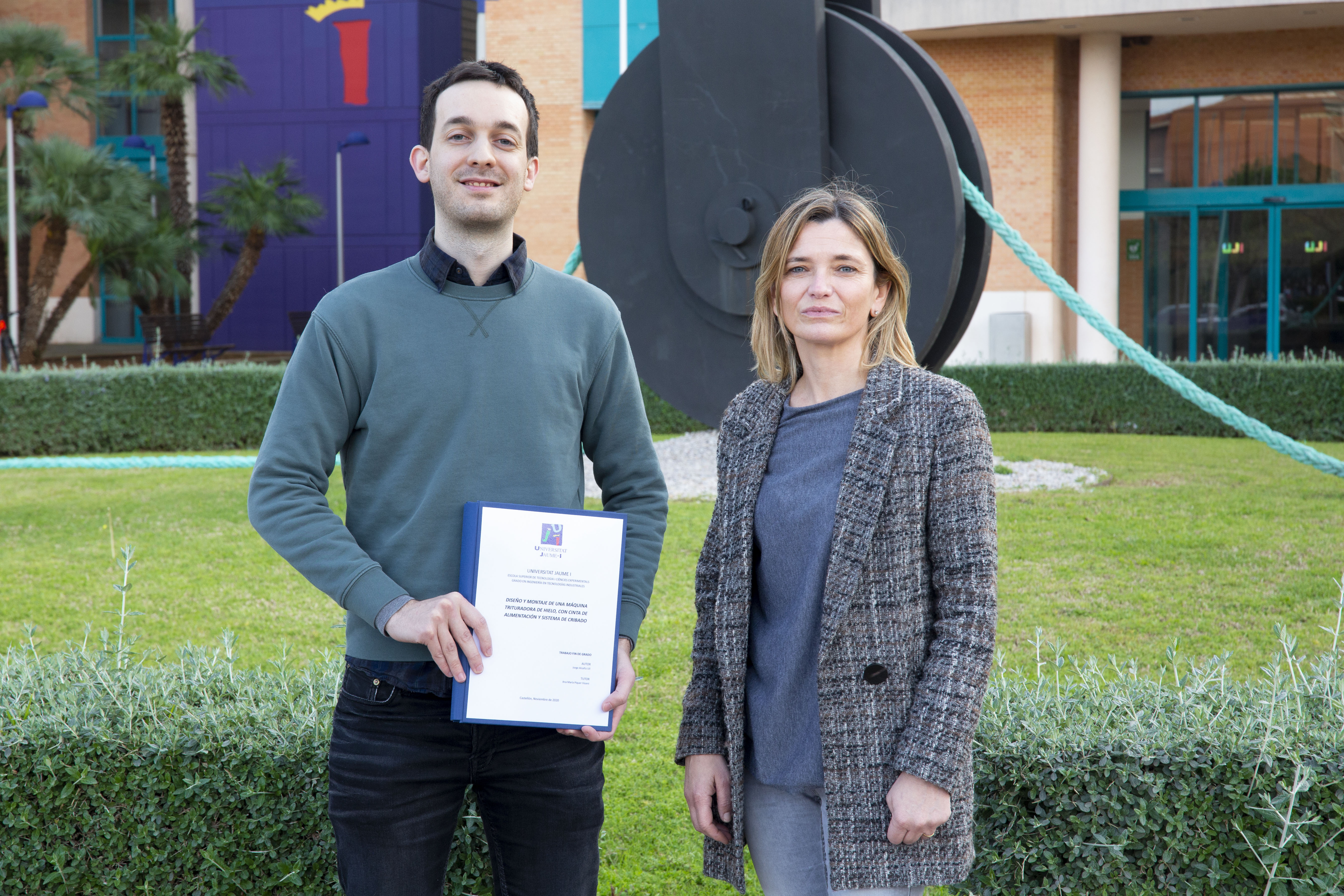El ingeniero de la UJI Jorge Alcañiz Ull gana la sexta edición del Premio Acerinox
