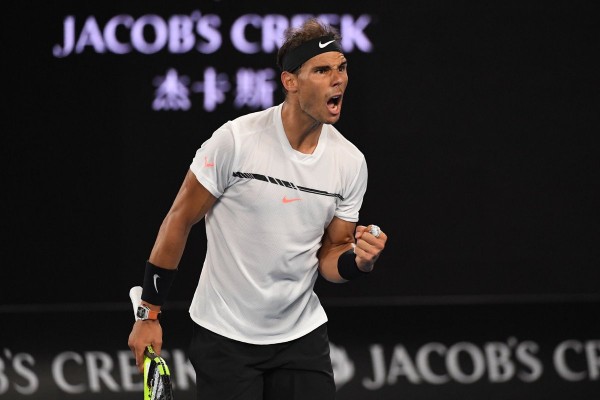 Nadal vence a Dimitrov en un partido épico y se cita con Federer en la final de Australia