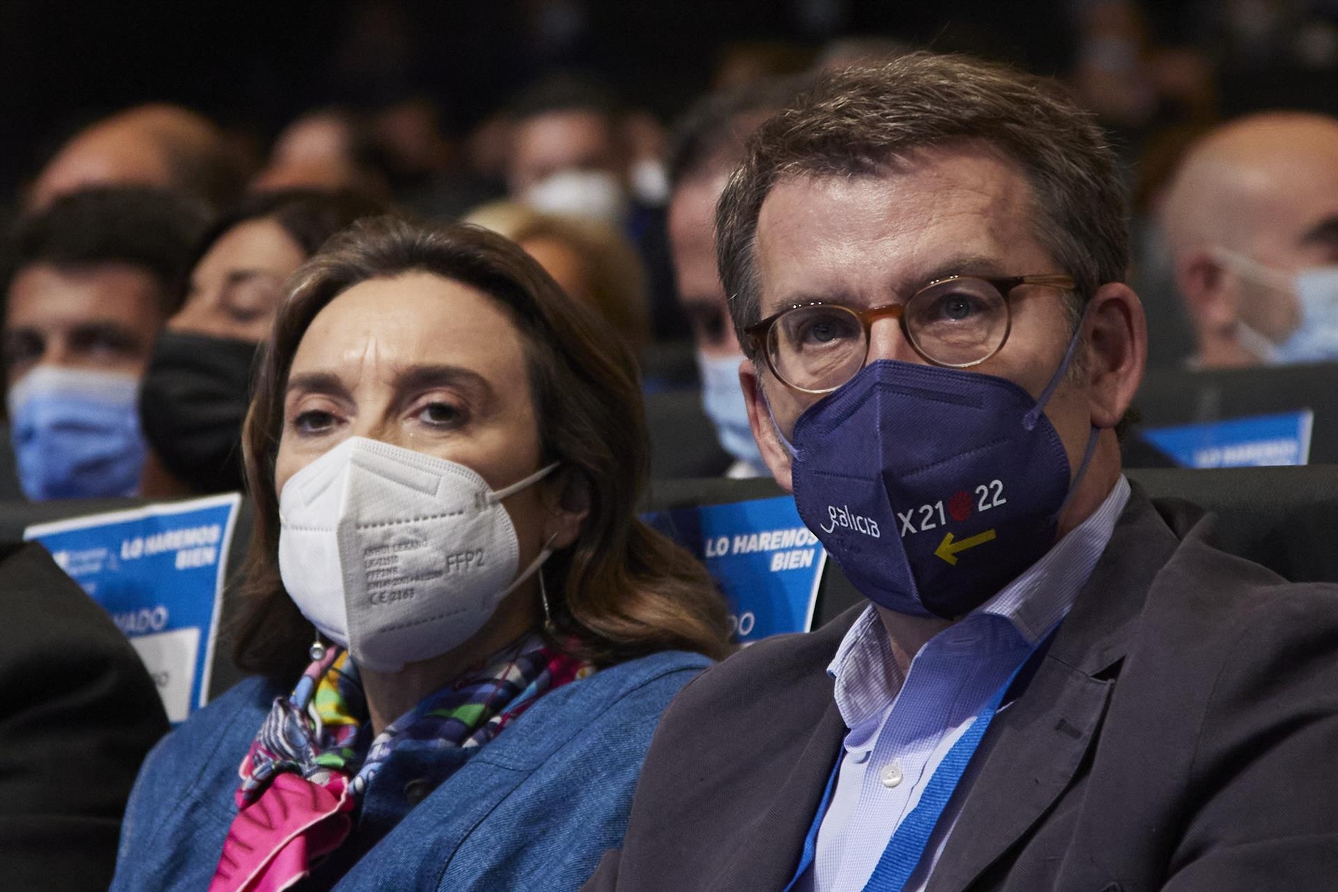 Feijóo sitúa a Alberto Fabra en el segundo escalón del PP y a María Ángeles Pallarés en el tercero