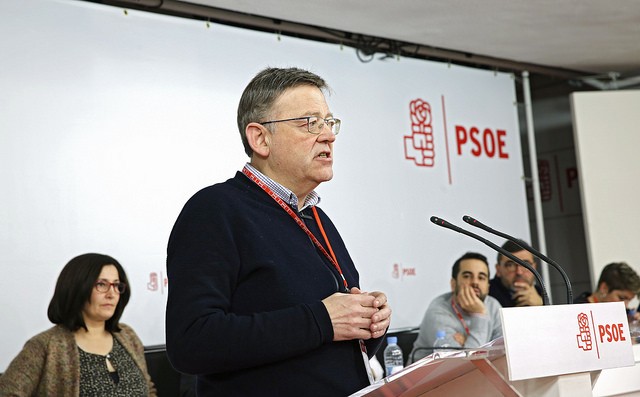 Puig desliza su intención de volver a la organización comarcal en el PSPV