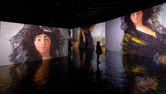 València se sumerge en la obra de Goya con una exposición inmersiva
