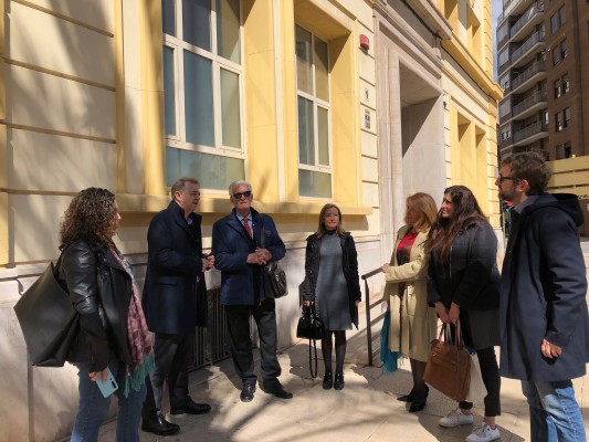 El Consell de l'Audiovisual visita su futura sede en Castelló