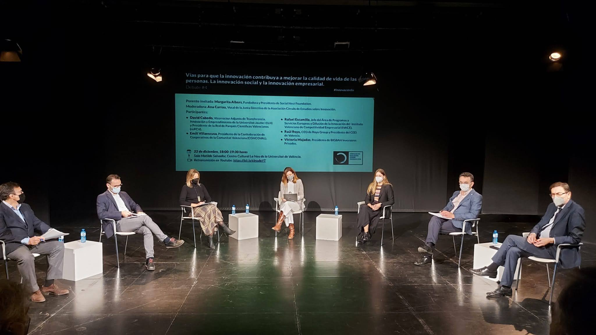 L’UJI impulsa el talent innovador participant als debats del Cercle d'Estudis sobre Innovació