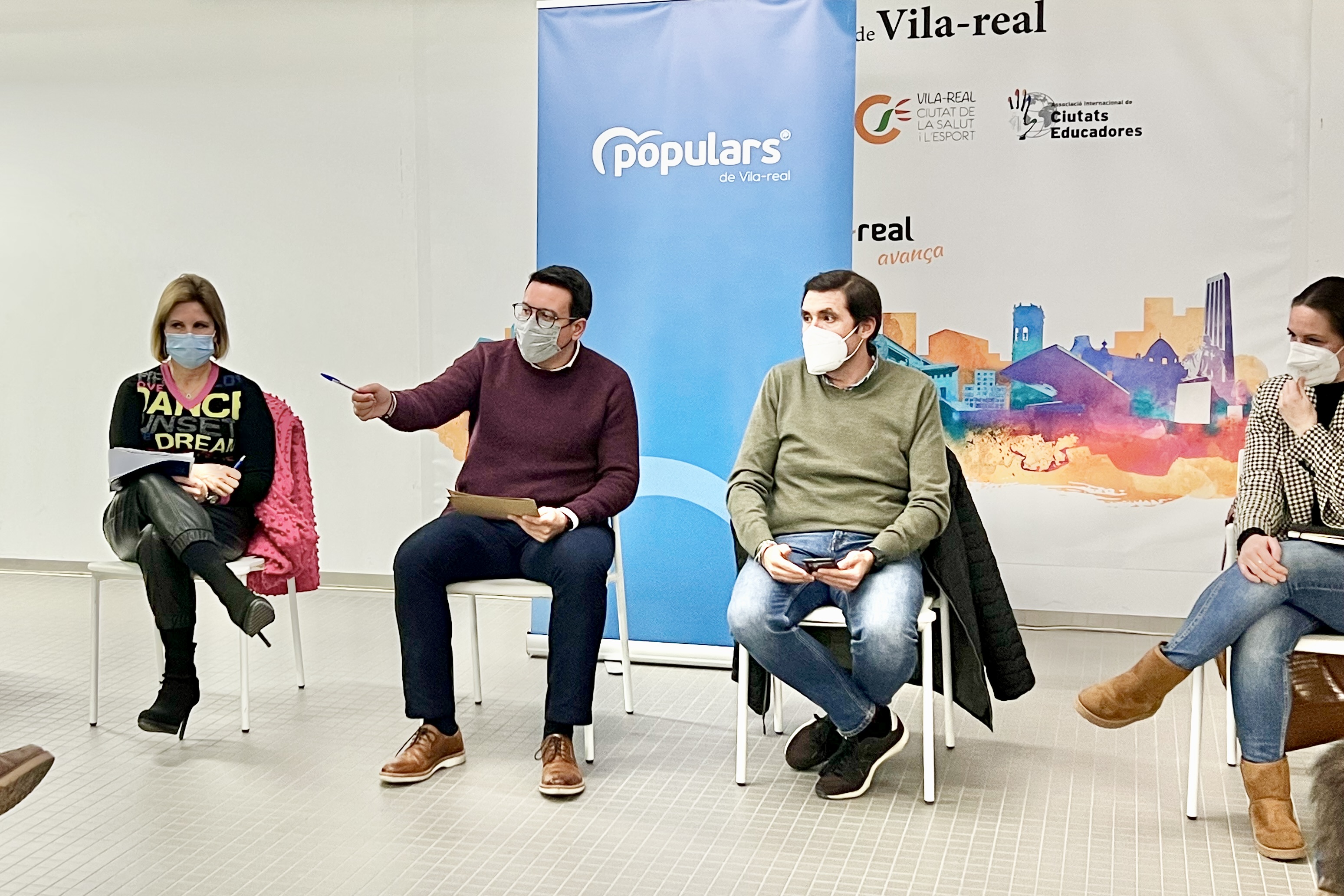 Casabó y Llorens representarán a Vila-real en el XX Congreso del PP para encumbrar a Feijóo