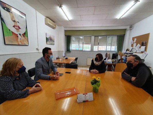 Alicante compromete la reparación de los daños en el IES Virgen del Remedio en junio