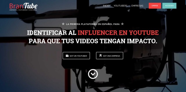 Brantube, una agencia de empleo para youtubers y un escaparate para empresas
