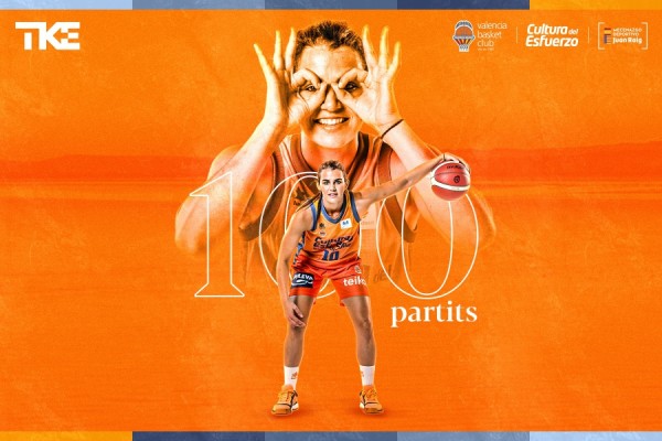 Leticia Romero alcanza los 100 partidos con Valencia Basket
