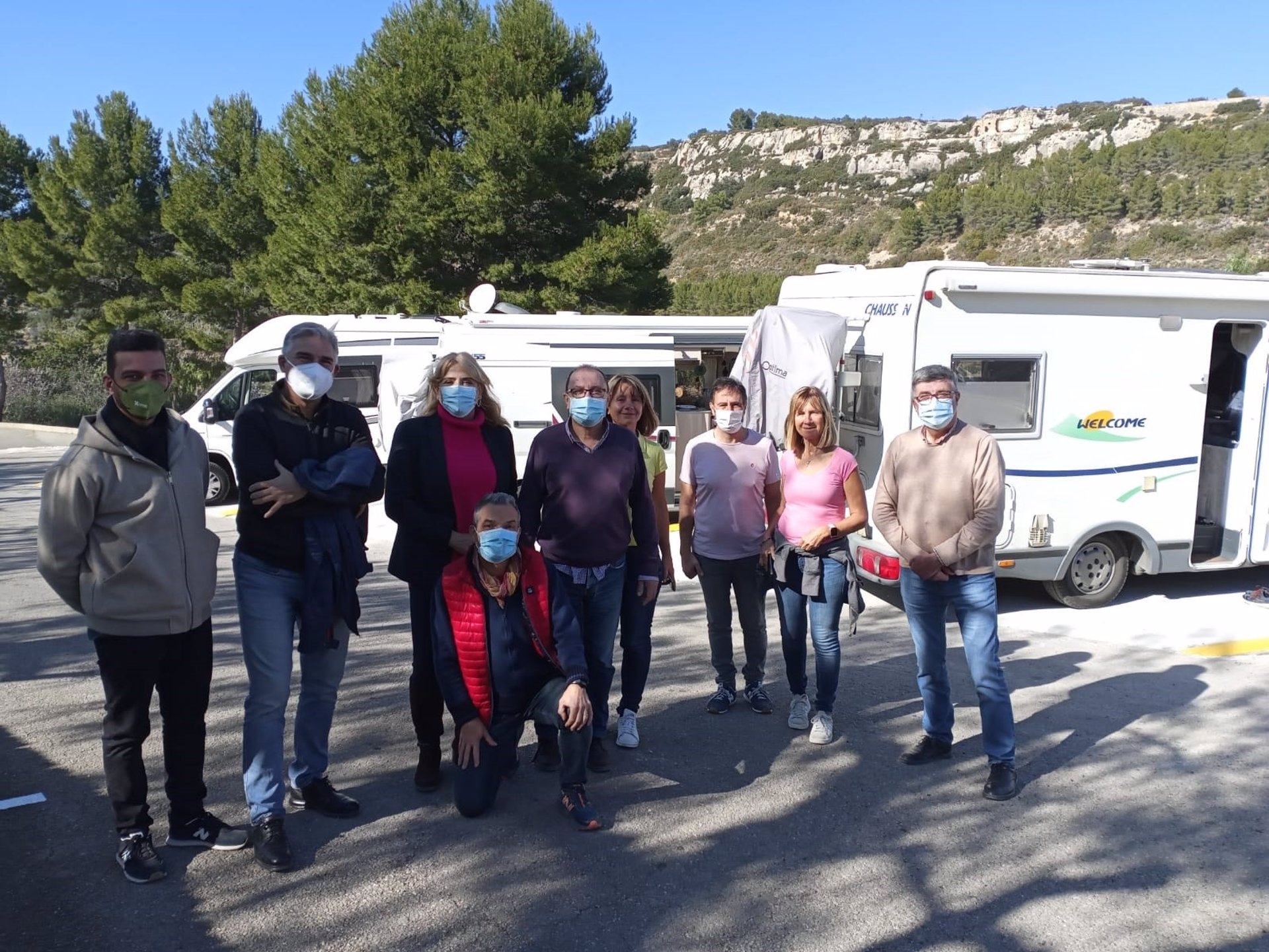 El Consell destina 815.700 euros a la red 'Punts Nets Avant' y al turismo de autocaravanas en el interior