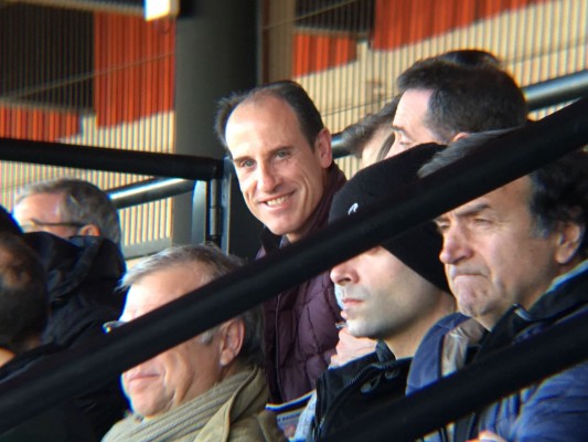 Voro en el Mestalla-Saguntino