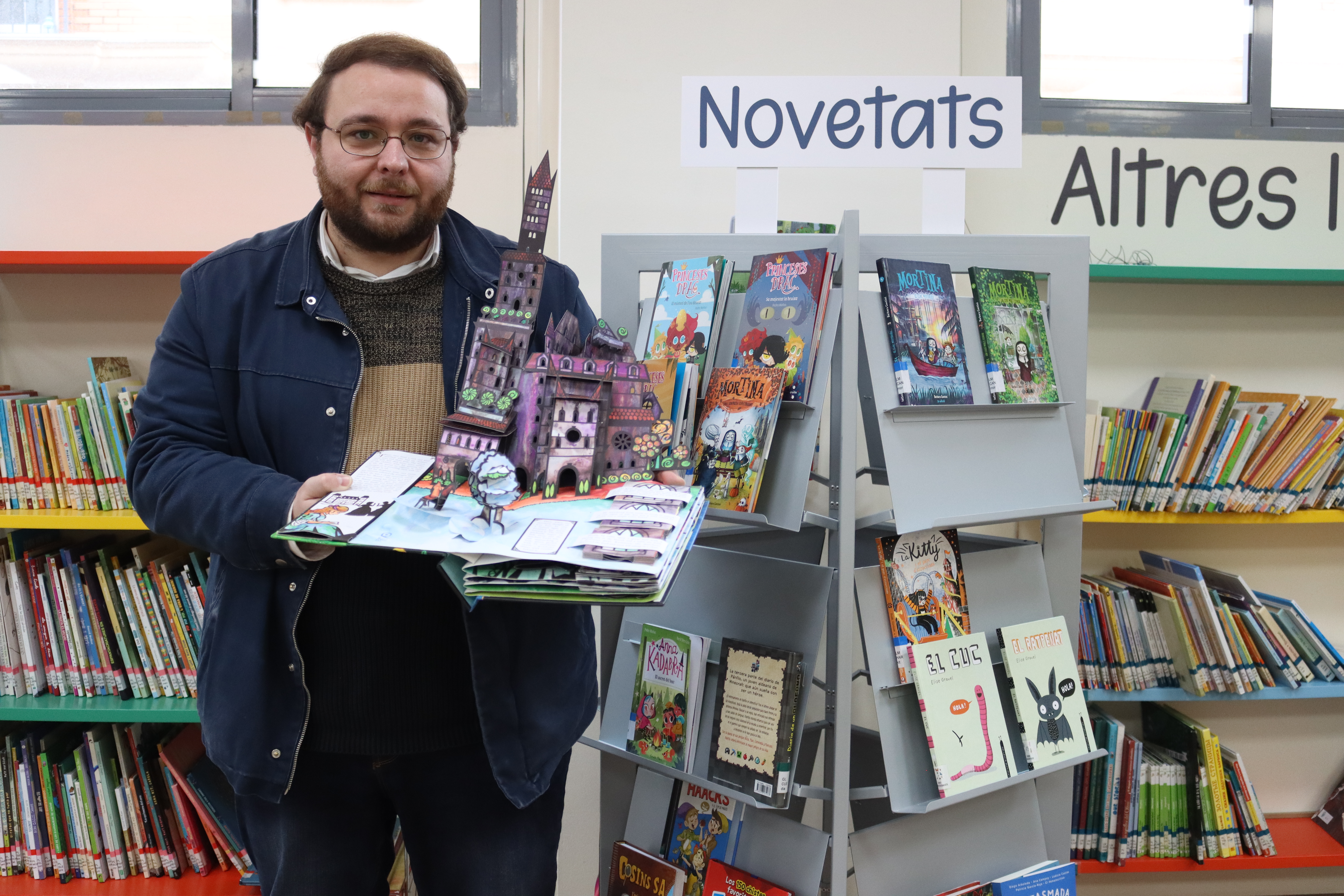 Onda dedica una exposición a los libros en 3D