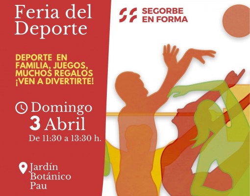 Entidades deportivas y profesionales se dan cita este domingo en la I Feria del Deporte de Segorbe