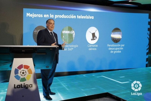 Movistar Plus+ ofrecerá todos los partidos de LaLiga tras un acuerdo con DAZN
