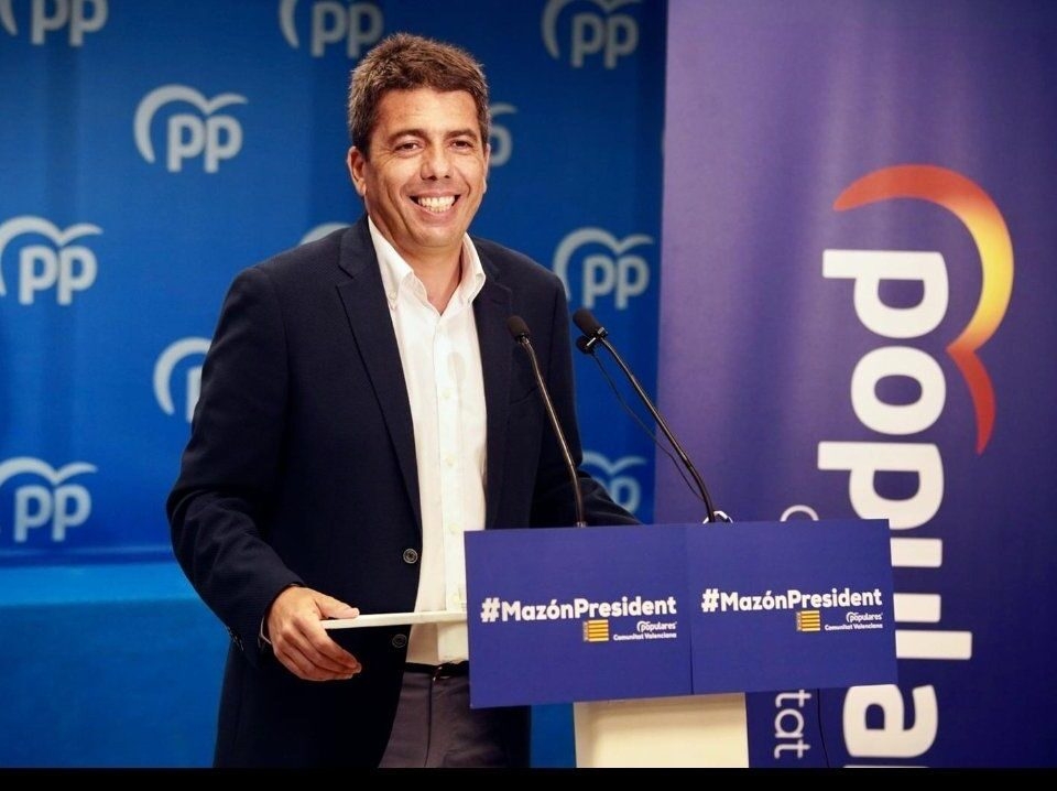 Carlos Mazón: “Bajar impuestos es una obligación moral y Puig tiene margen para hacerlo