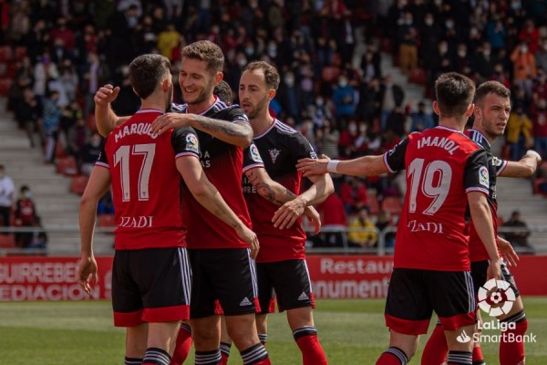 Jorge Sáenz sigue de dulce en el Mirandés