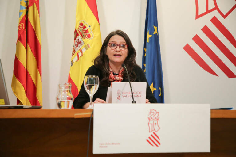 La consellera de Igualdad, Mónica Oltra, en una imagen de archivo. - 