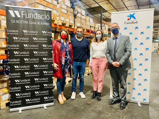 Fundación Sa Nostra y CaixaBank destinan 10.000 euros a comprar medicamentos para Ucrania
