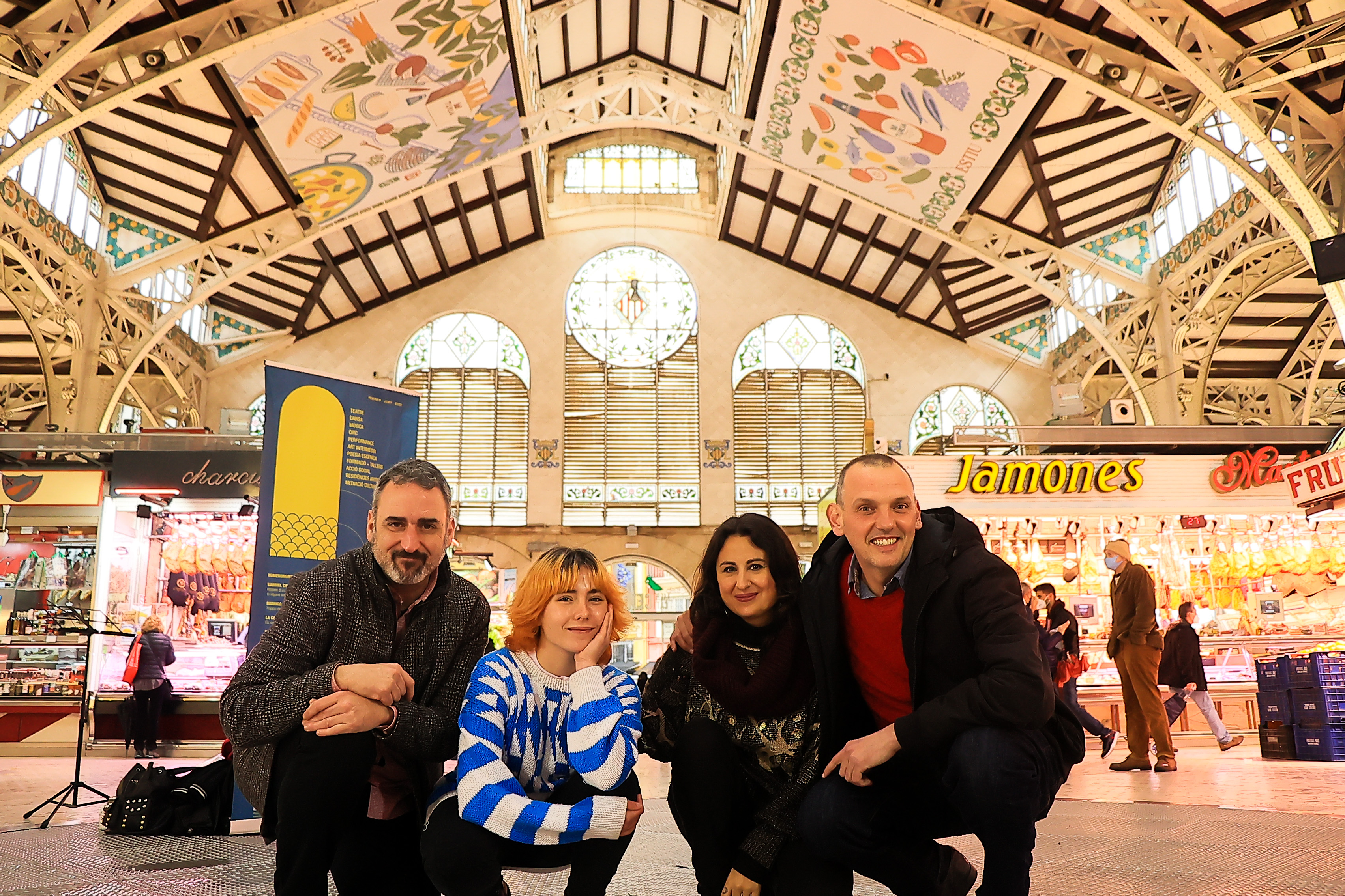 La poesia de Rimbomba pren els llocs emblemàtics de València