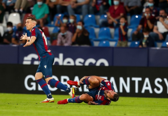Informe de bajas: Soldado marca un récord con la lesión número 34 del Levante esta temporada