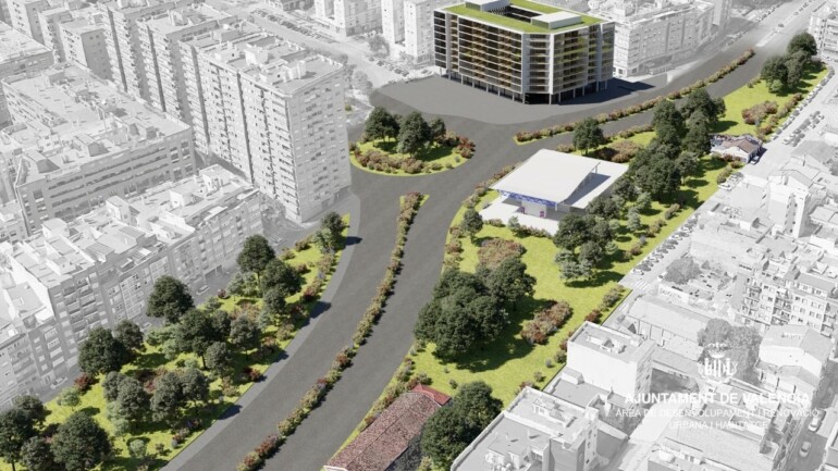 València expropiará por 7,5 millones terrenos de Adif para 'retocar' el final de Blasco Ibáñez