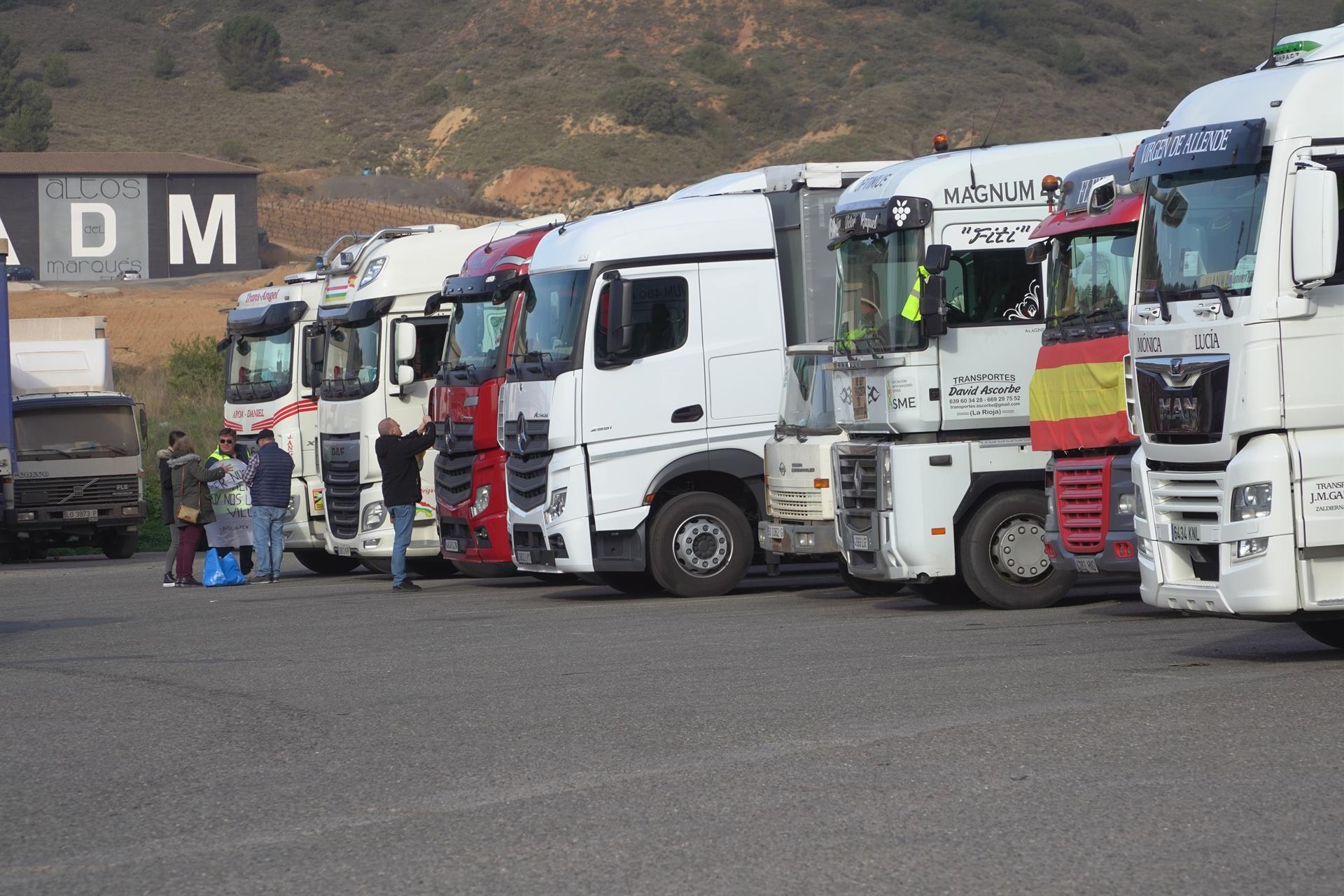 Los transportistas piden al Gobierno subir a 1.000 millones de euros las bonificaciones al gasóleo