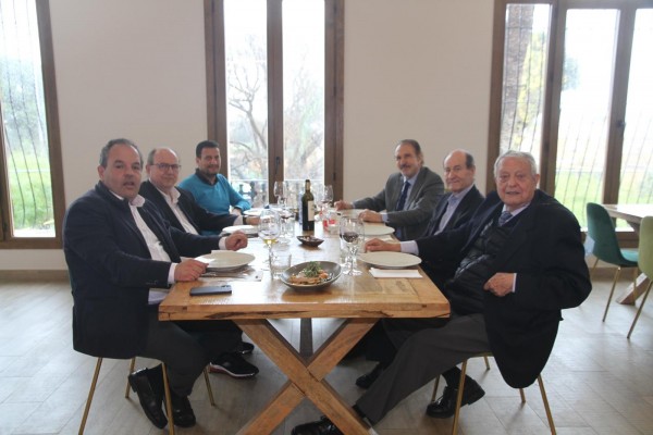 Los expresidentes de la Cámara de Alicante apoyan la candidatura de Carlos Baño para presidir la institución