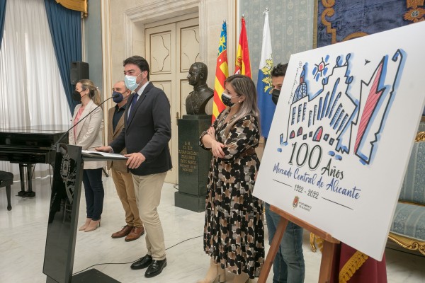 Alicante activa los actos del centenario del Mercado Central con muestra, talleres y nueva web