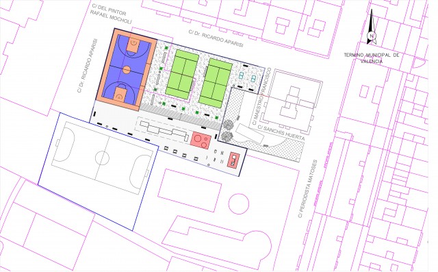 La Fundación Deportiva Municipal proyecta un nuevo equipamiento deportivo al aire libre en Castellar-l’Oliveral