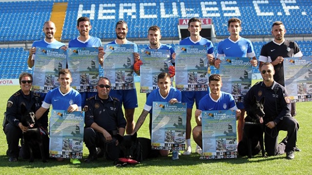 El Hércules participa en el evento benéfico 