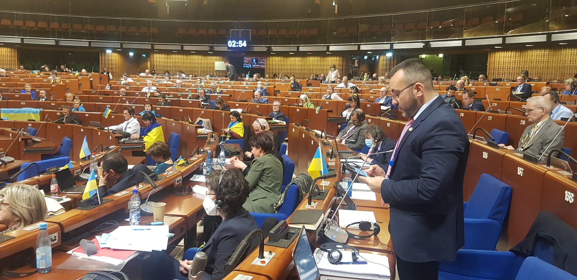 Benlloch eleva al Consejo de Europa la condena española a la invasión rusa de Ucrania