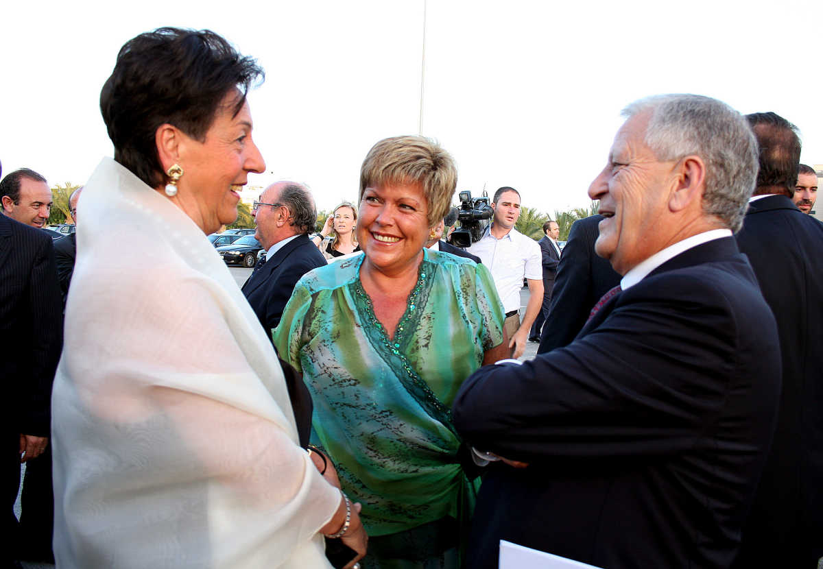 Carmen Martínez durante una Noche de la Economía Alicantina. Foto: JUAN CARLOS SOLER - 