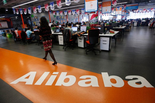 Así está Alibaba en bolsa por técnico
