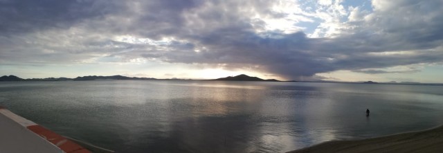 Llueve en el Mar Menor