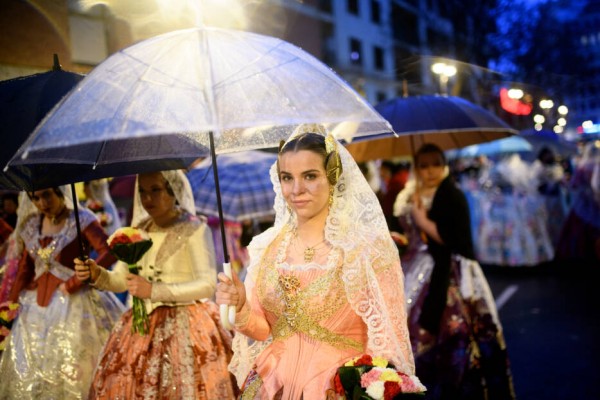 Las Fallas 2022 tuvieron solo 80 minutos de sol y más lluvia que nunca