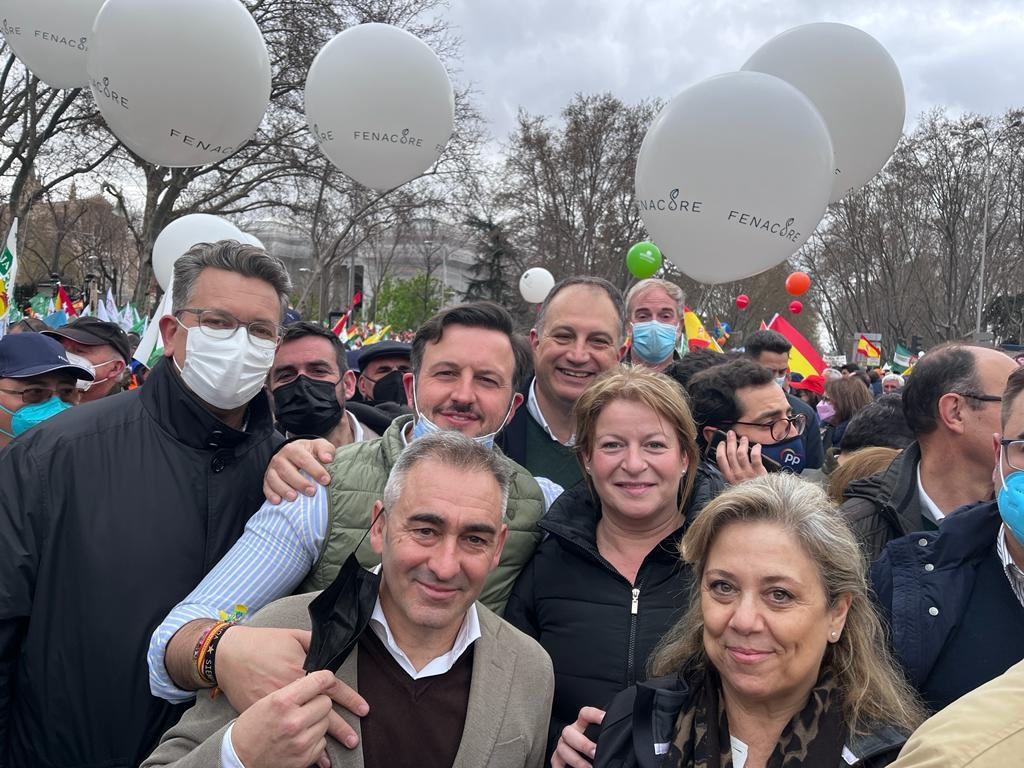 El PPCS reclama en Madrid un trato justo para la agricultura ante la escalada de costes 