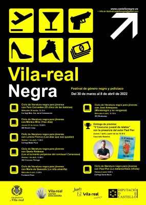 Vila-real Negra acerca el género literario a los estudiantes a

través de la experiencia de 7 plumas