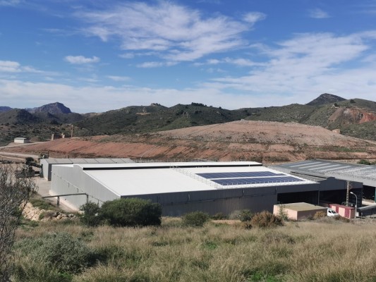 La planta del Gorguel logra un autoconsumo del 90% de energía en tres meses 