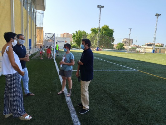 Benicàssim aplicará tecnología LED en la luminaria del campo de fútbol Torre de San Vicente