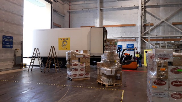 El hospital de campaña de Alicante acoge a los primeros 40 refugiados desplazados de Ucrania