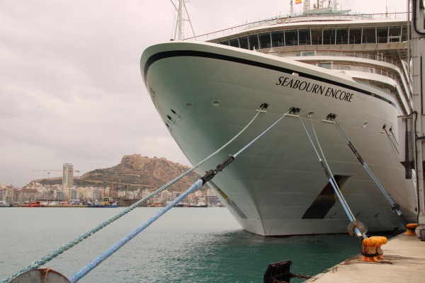 El Puerto recibe la primera escala del Seabourn Encore de la naviera Seabourn Cruise Line